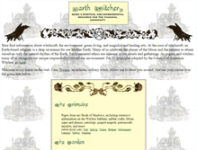 Tablet Screenshot of earthwitchery.com